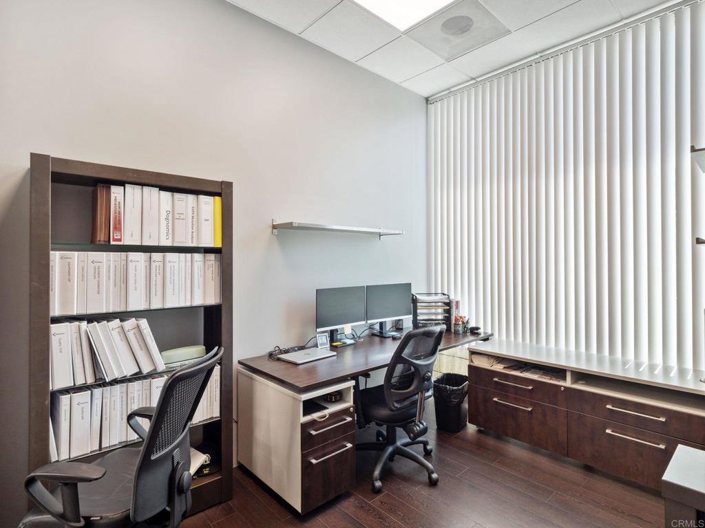 8945 Research Drive Irvine, CA 92618 - Photo 22 of 59 a view of a workspace with furniture and a window