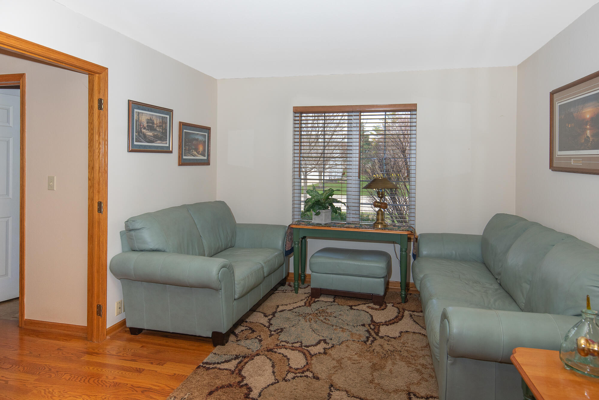 6423 Anforest Lane Mount Pleasant, WI 53406 - Photo 18 of 31 Bedroom Three or could be an office with hardwood floors