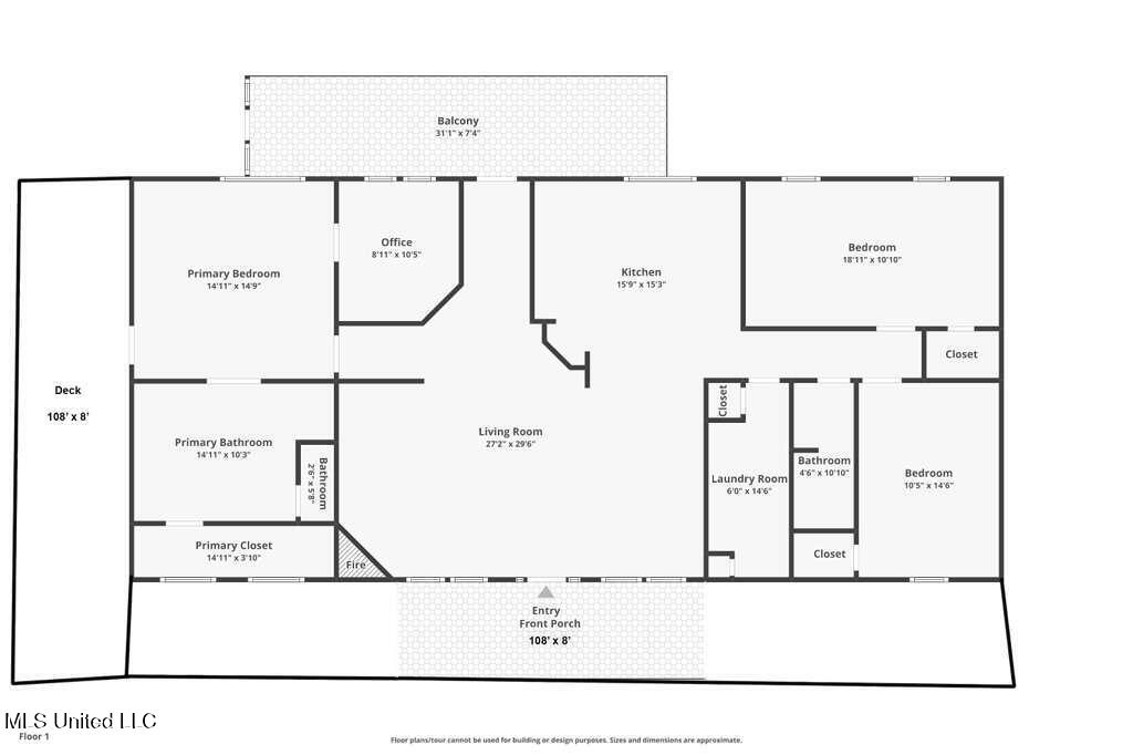 11414 Lorraine Road Gulfport, MS 39503 - Photo 84 of 84 floor plan