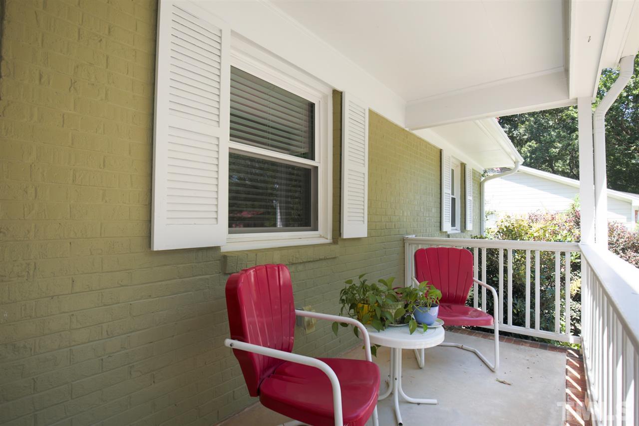 312 Glen Valley Road Raleigh, NC 27609 - Photo 3 of 25 a view of a chair and table in the balcony