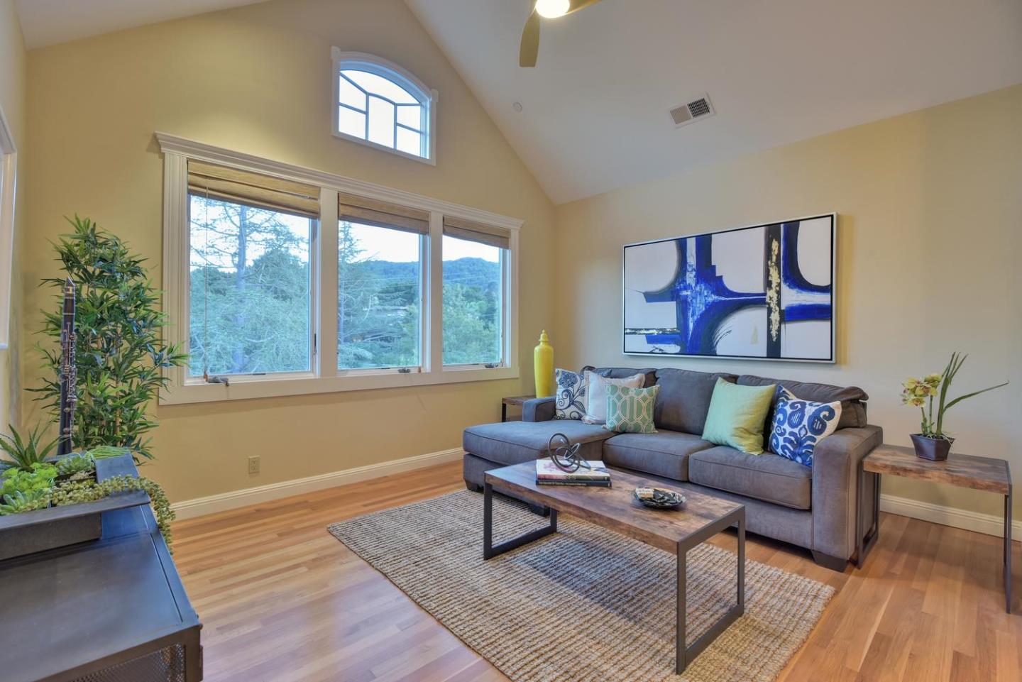 18610 Decatur Road Los Gatos, CA 95030 - Photo 23 of 48 a living room with furniture and a large window