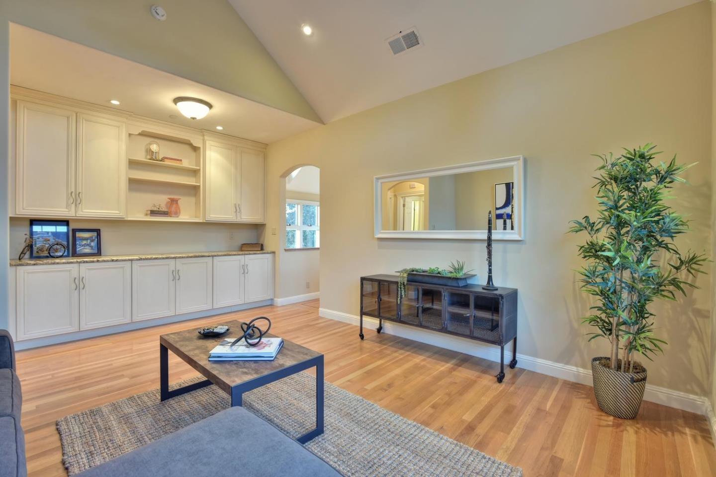 18610 Decatur Road Los Gatos, CA 95030 - Photo 24 of 48 a living room with furniture and a wooden floor