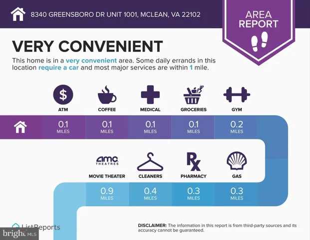 $4,900 | 8340 Greensboro Drive, Unit 1001, McLean, VA 22102