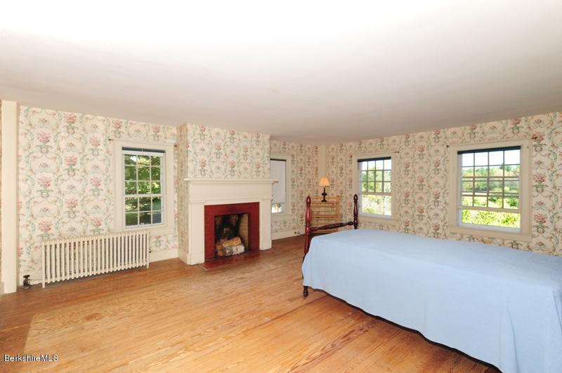 685 North Undermountain Road Sheffield, MA 01257 - Photo 22 of 30 bedroom 2 with fireplace