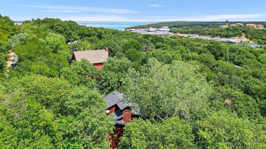 766 Lakepoint Loop Pottsboro, TX 75076 - Photo 32 of 33 an aerial view of a house with yard and outdoor space