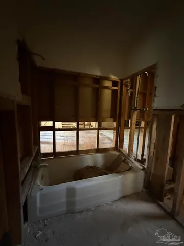 a view of water heater room