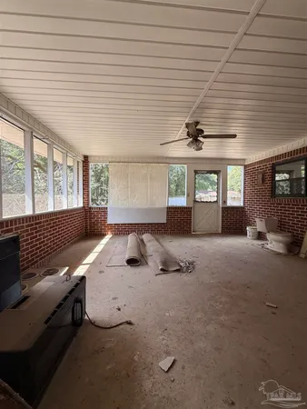 a very nice looking room with a large window