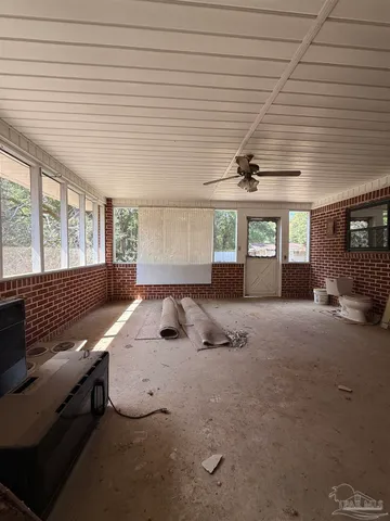 a very nice looking room with a large window