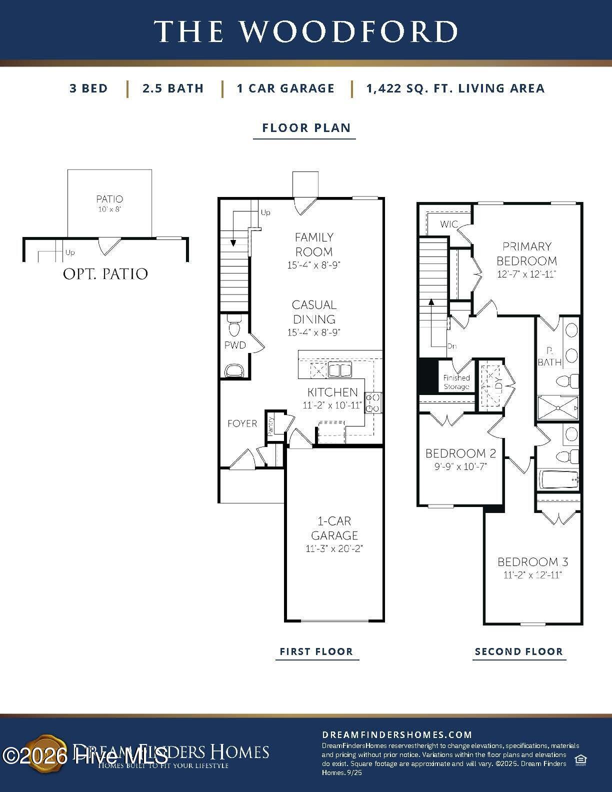 227 Senna Drive Holly Ridge, NC 28445 - Photo 3 of 22 Woodford - Sales Brochure_Page_2