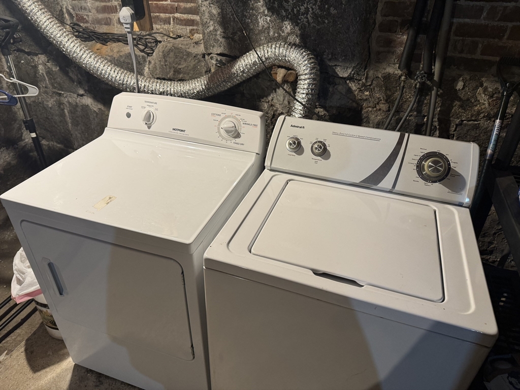 13 Murray Court, Unit 1 Boston, MA 02128 - Photo 21 of 22 a utility room with dryer and washer