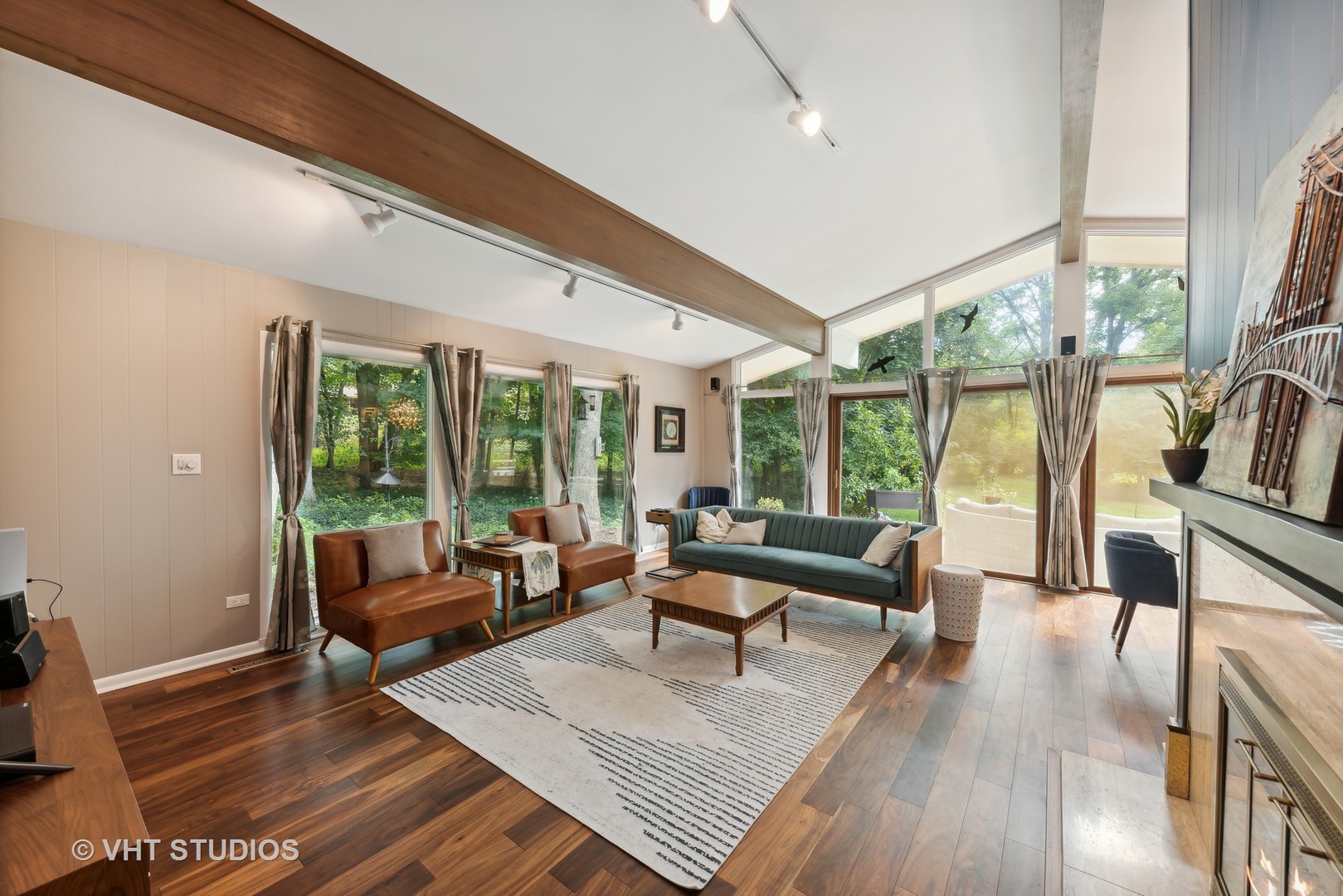 107 Trout Valley Road Trout Valley, IL 60013 - Photo 5 of 29 a living room with furniture and a large window
