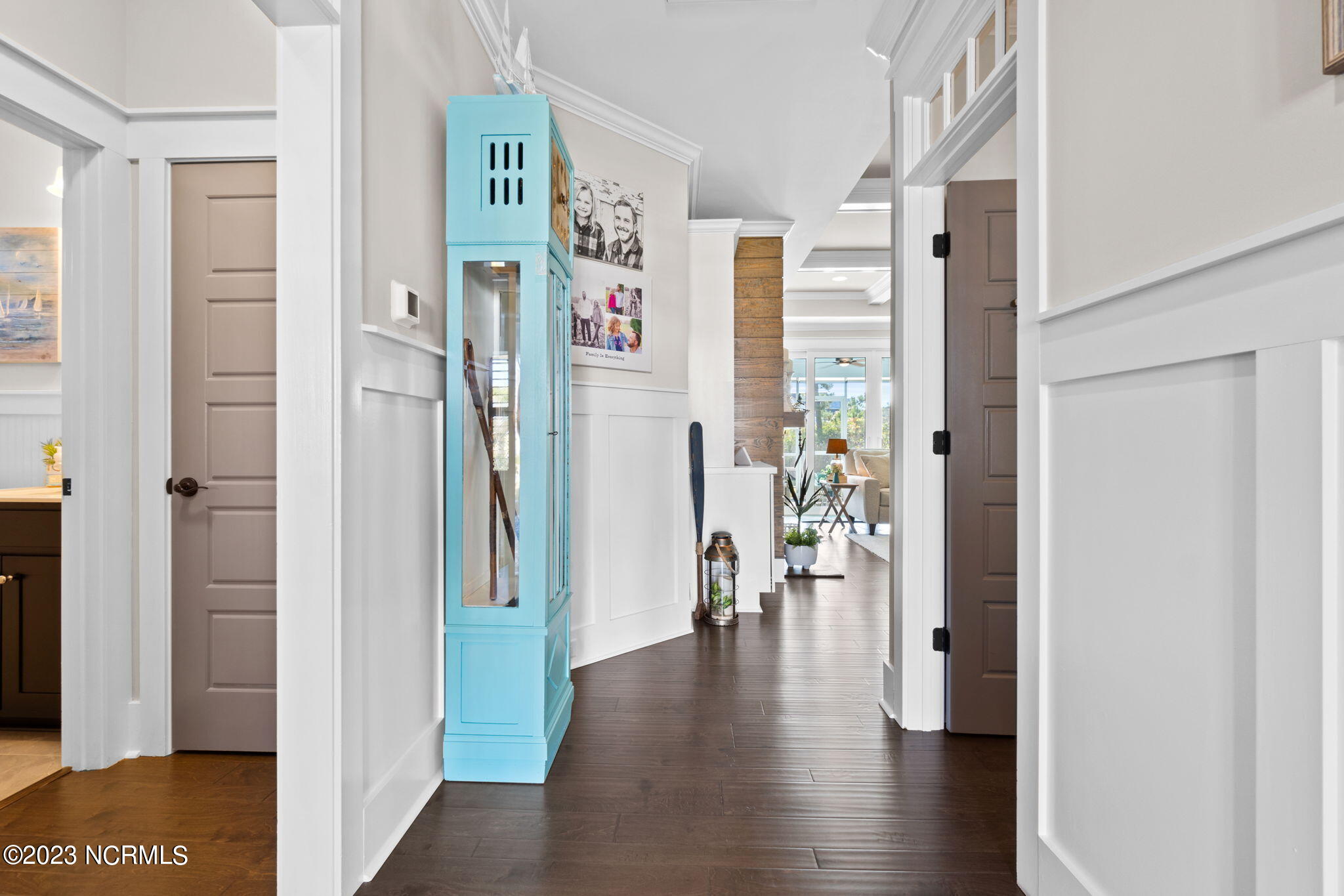 1398 Long Pond Road Southwest Ocean Isle Beach, NC 28469 - Photo 6 of 48 Entry foyer. Hardwood floors throughout the main and upper level