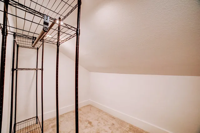 a view of empty room