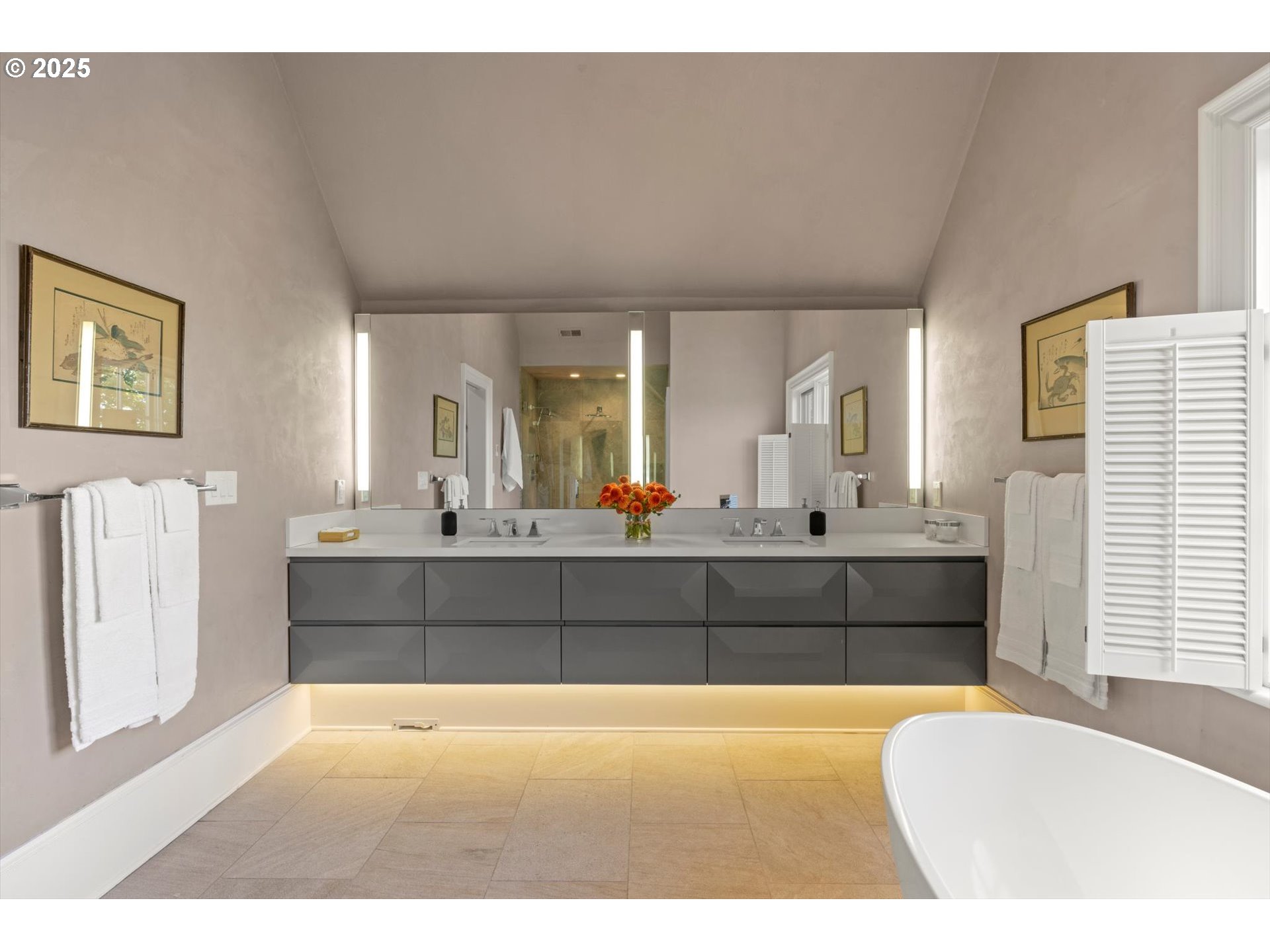1948 Southwest Terrace Drive Portland, OR 97201 - Photo 18 of 48 a living room with a couch and a large window