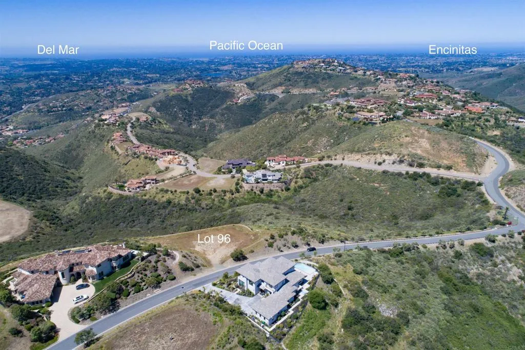 Cielo Rancho Santa Fe, CA 92067 - Photo 7 of 19 an aerial view of a house with a lake view