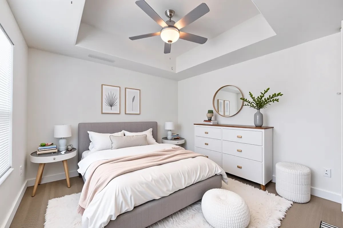 1333 West 22nd Street, Unit F Houston, TX 77008 - Photo 11 of 22 a bedroom with a bed and window