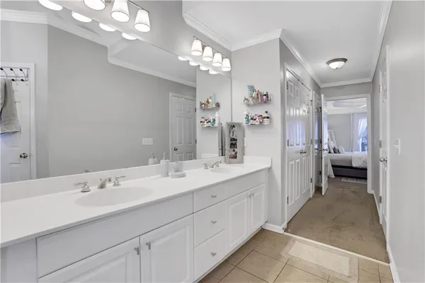 a bathroom with bathtub and a shower