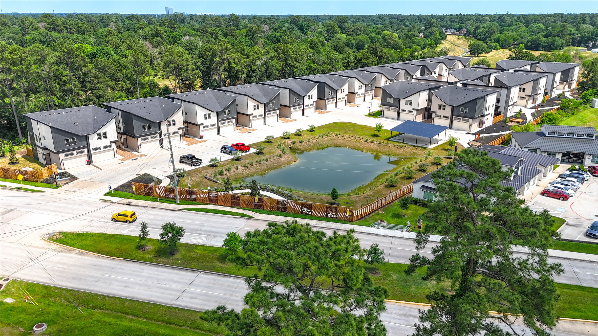 13102 Honey Suckle Ridge Lane Cypress, TX 77429 - Photo 1 of 48 an aerial view of a house with garden space ocean view