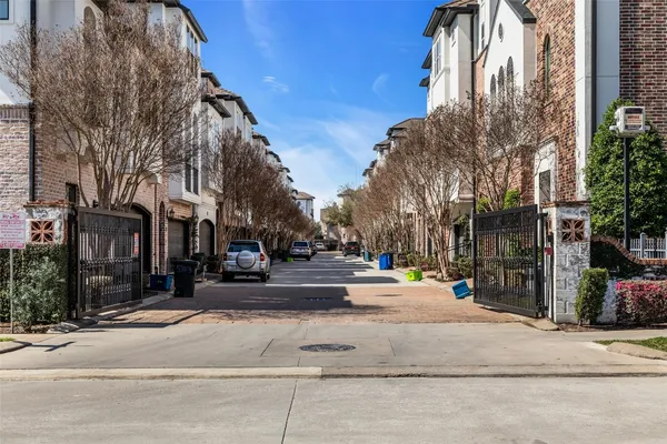 a view of a swimming pool and a yard