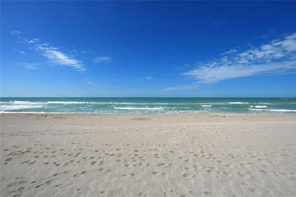 a view of an ocean beach