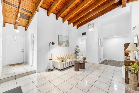 a living room with a couch