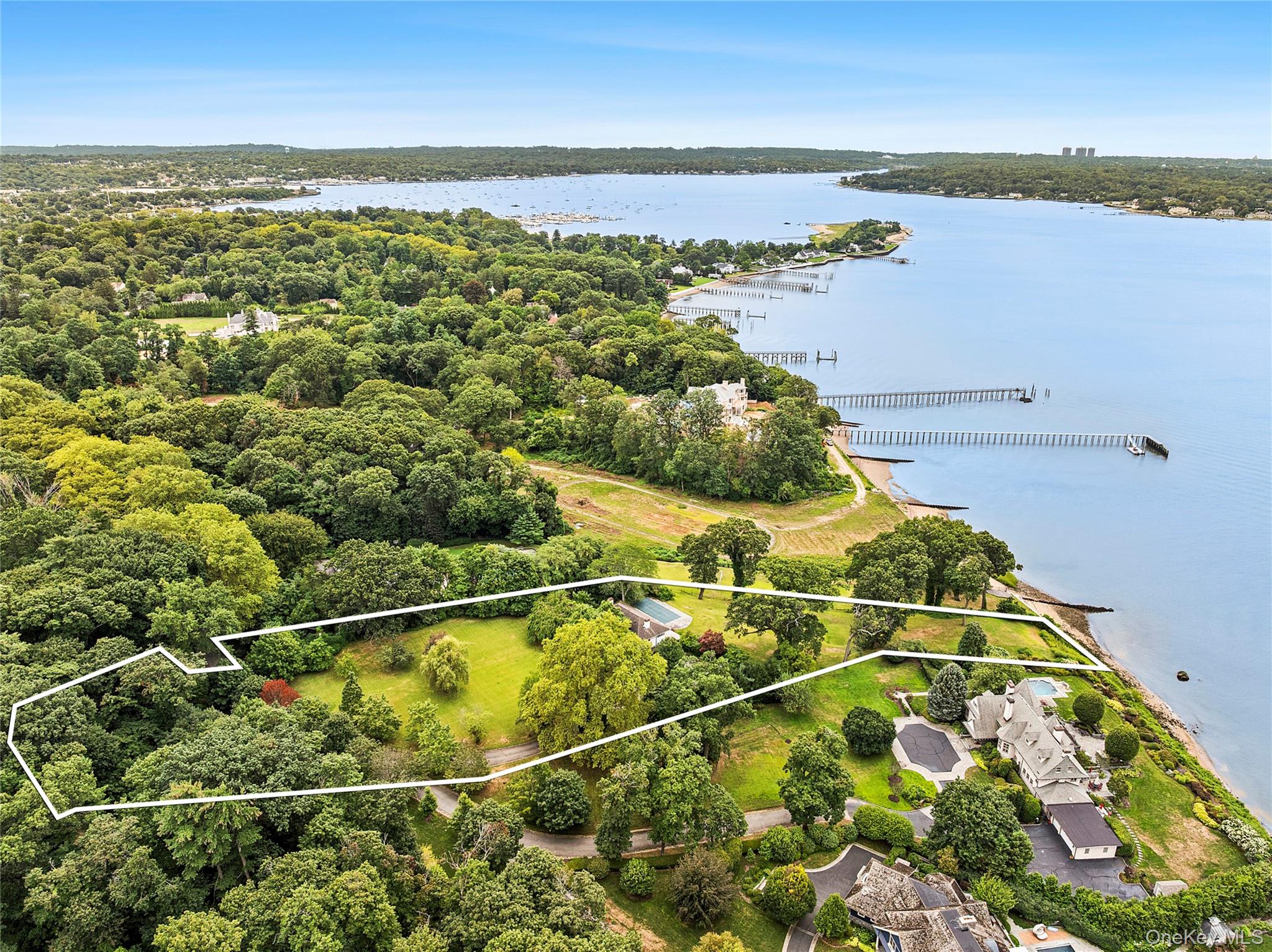 45 Cedar Lane Sands Point, NY 11050 - Photo 14 of 18 a view of a lake