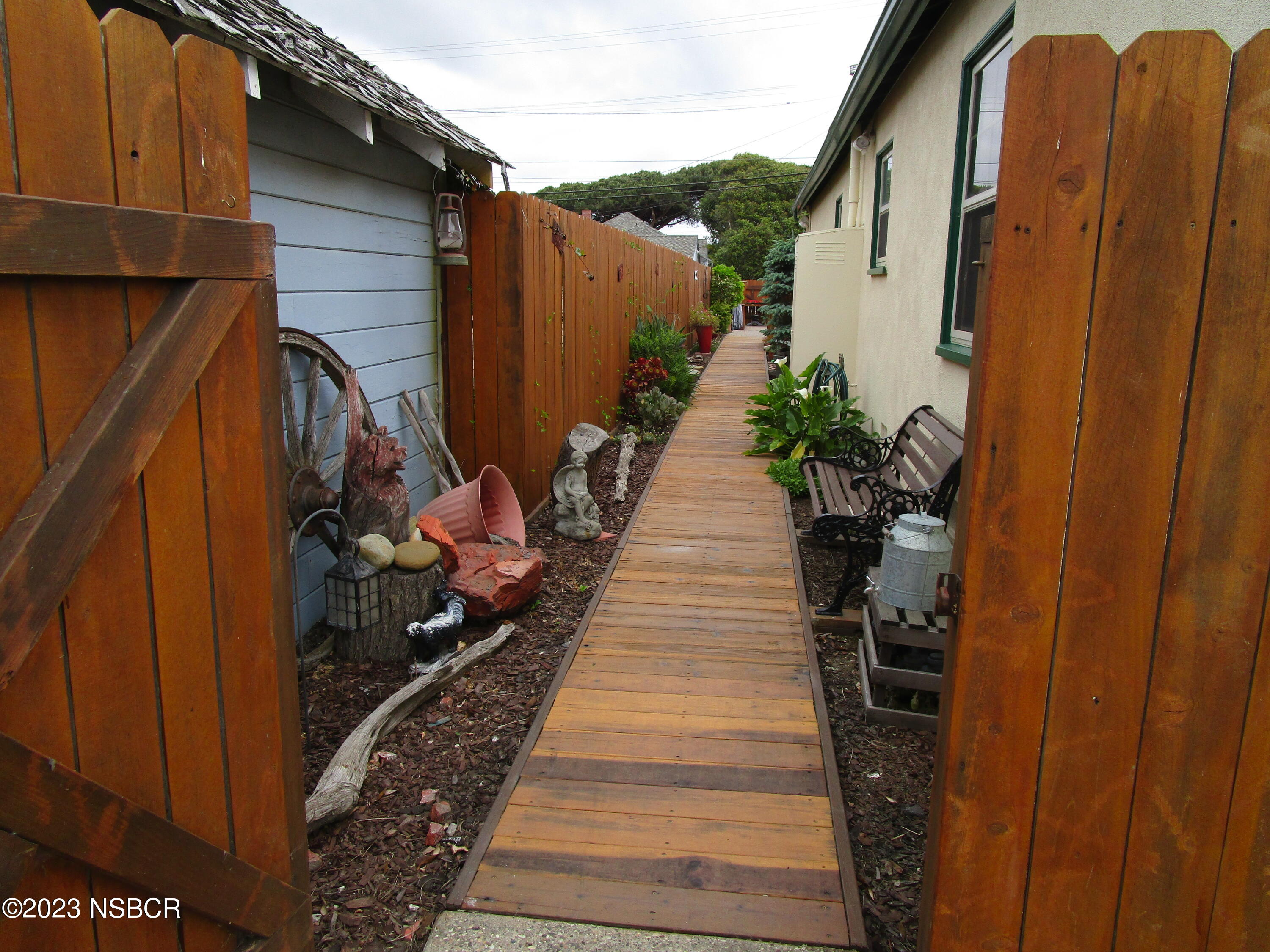 314 South I Street Lompoc, CA 93436 - Photo 35 of 60 Walkway to Rear Unit