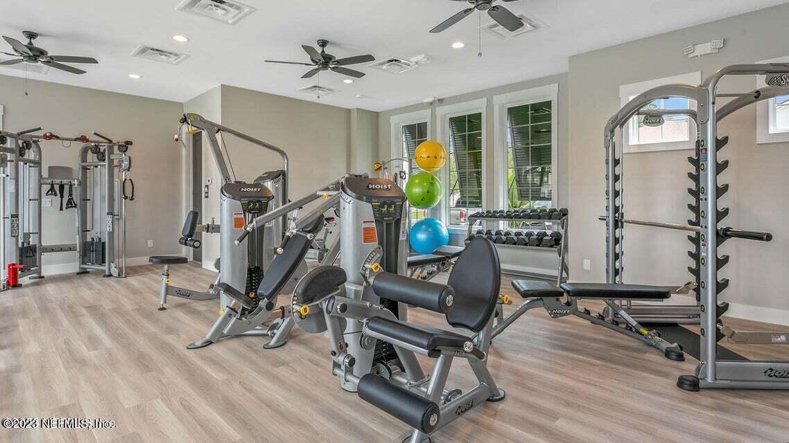 400 Talulla Trail St. Augustine, FL 32095 - Photo 19 of 58 a view of a room with gym equipment