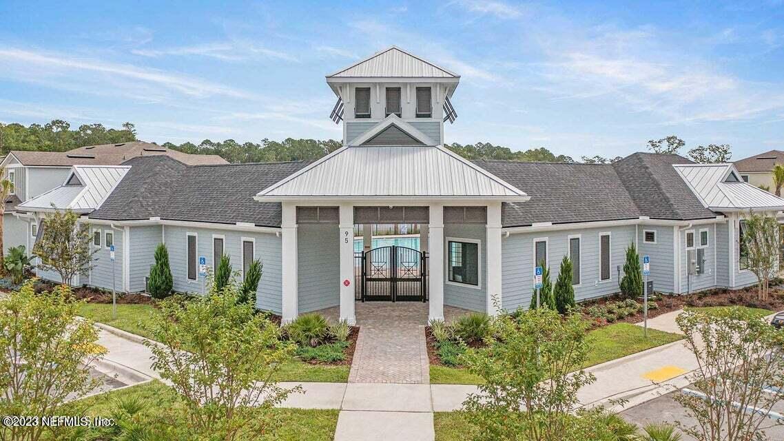 400 Talulla Trail St. Augustine, FL 32095 - Photo 9 of 58 front view of a house with a yard
