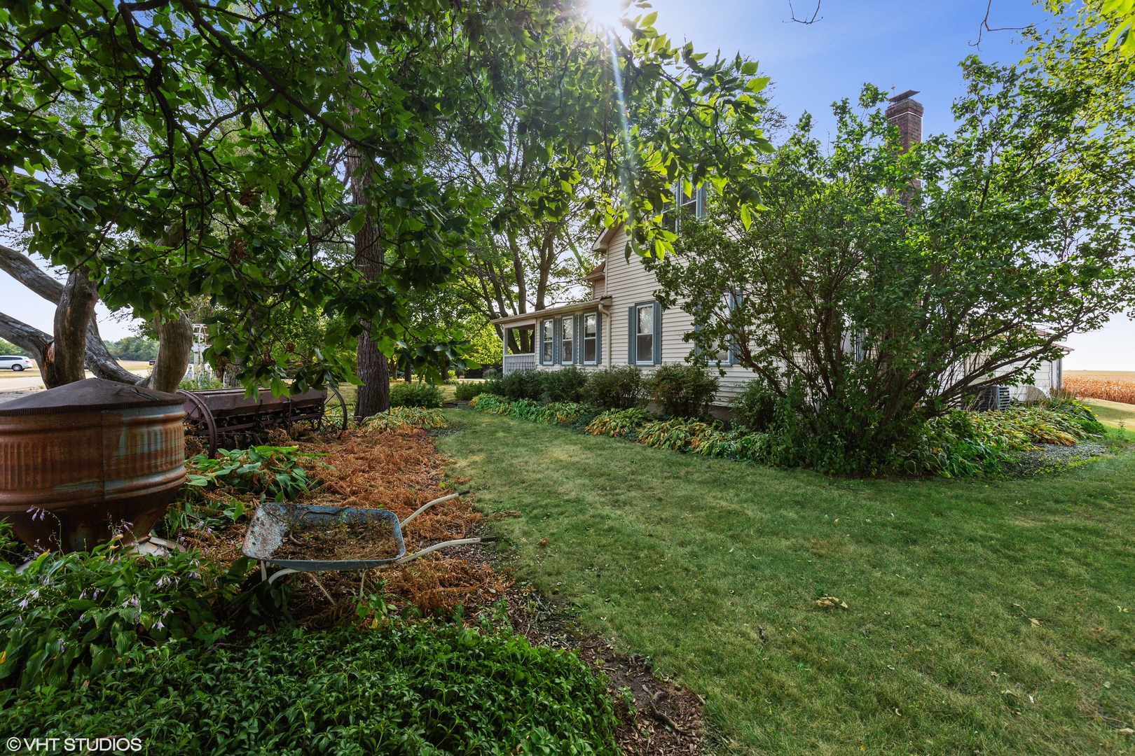 28573 Moose Range Road Sycamore, IL 60178 - Photo 12 of 52 a view of a backyard with sitting area
