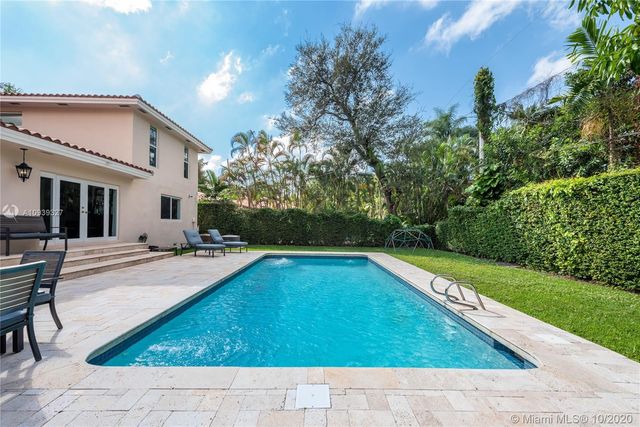 a view of a house with swimming pool