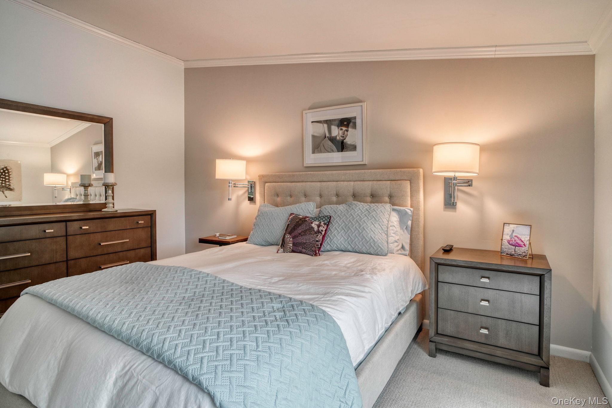 2 Bodine Lake Road Yulan, NY 12792 - Photo 17 of 32 a bedroom with a bed and a mirror