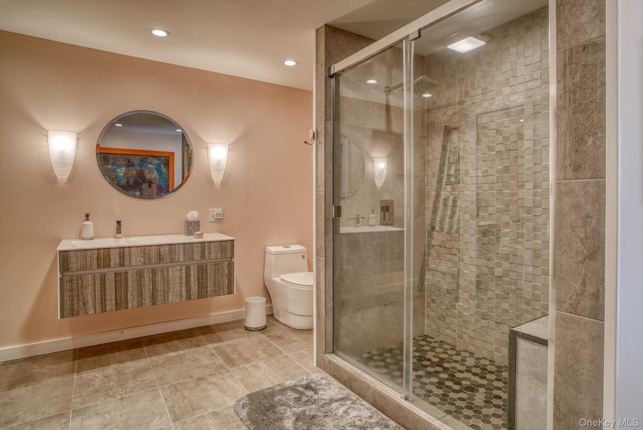 2 Bodine Lake Road Yulan, NY 12792 - Photo 20 of 32 a bathroom with a sink and a mirror