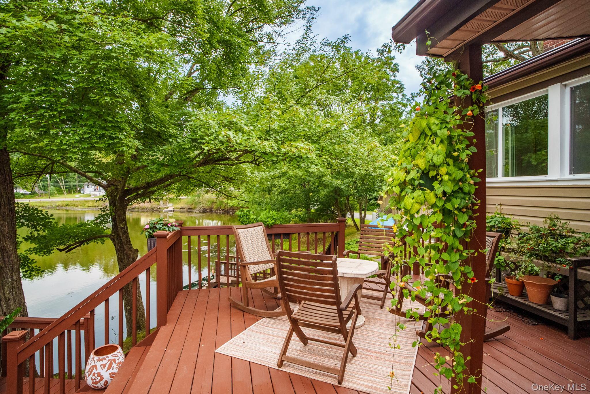 2 Bodine Lake Road Yulan, NY 12792 - Photo 27 of 32 a view of a chairs and table in the balcony
