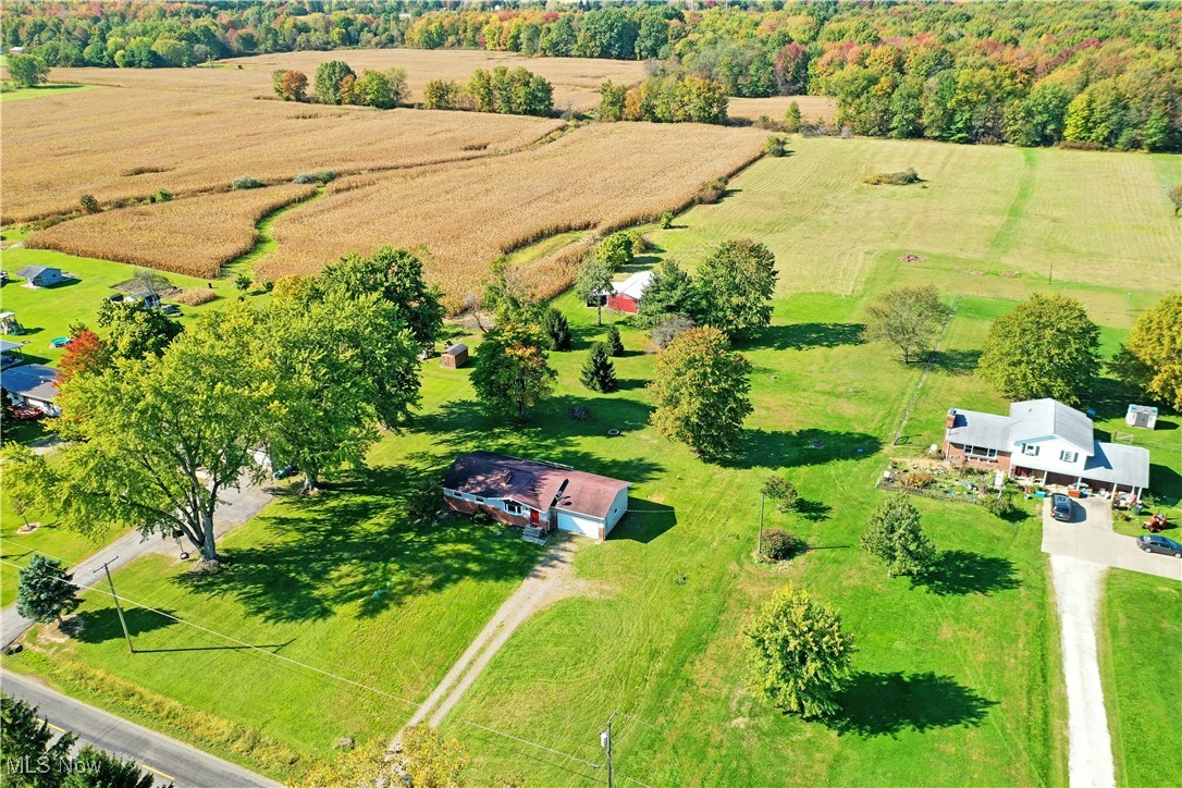 4461 Ridge Road Cortland, OH 44410 - Photo 3 of 47 Bird's eye view featuring a rural view