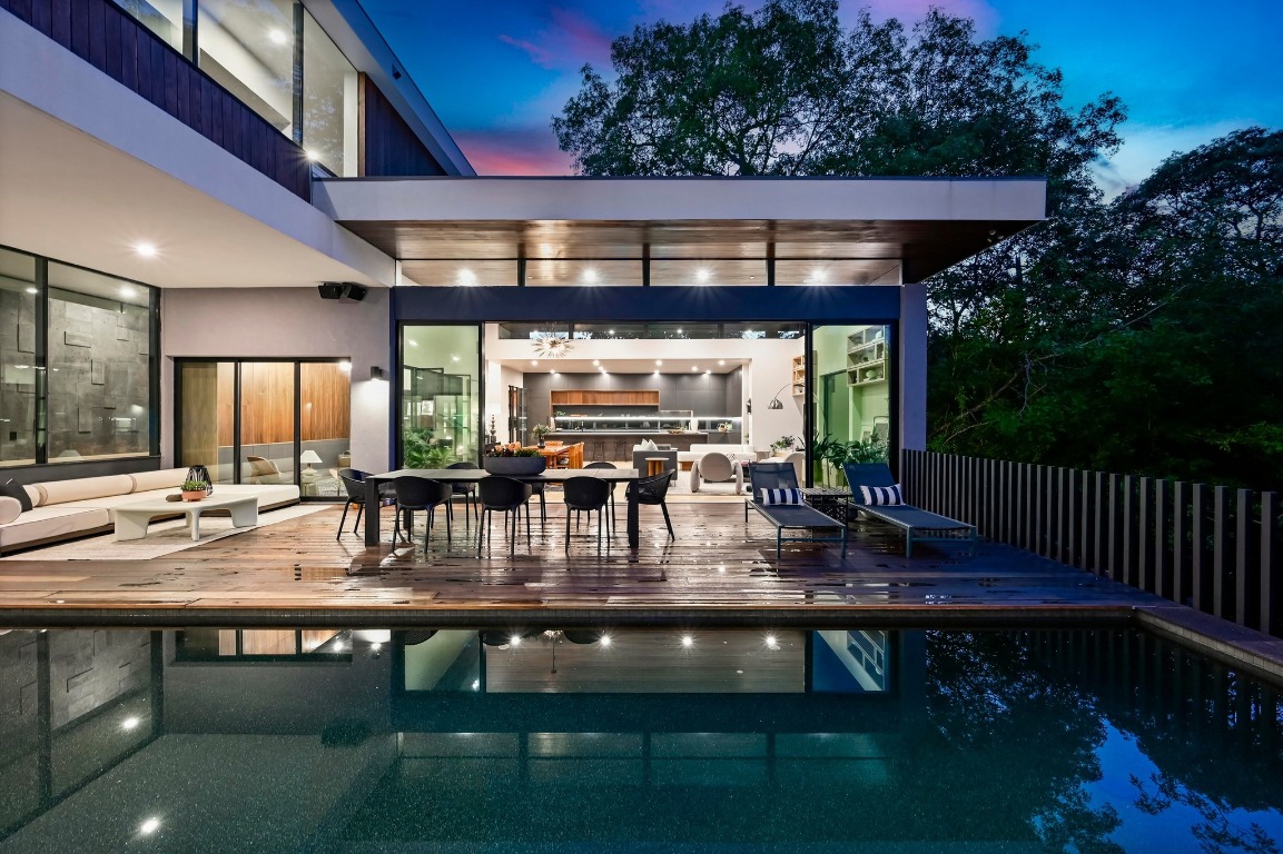 1001 Madrone Road West Lake Hills, TX 78746 - Photo 37 of 40 a view of swimming pool with outdoor seating