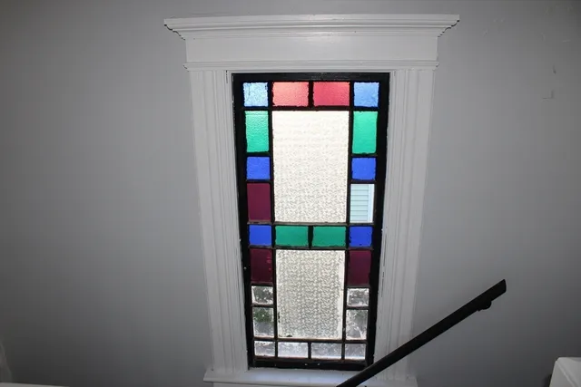 a view of front door