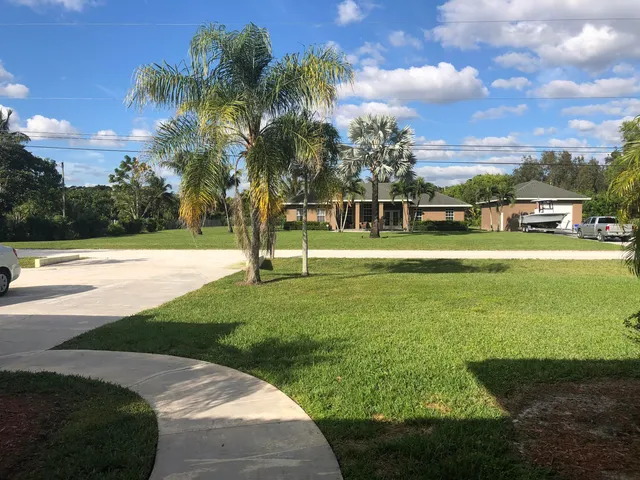 a view of building with garden