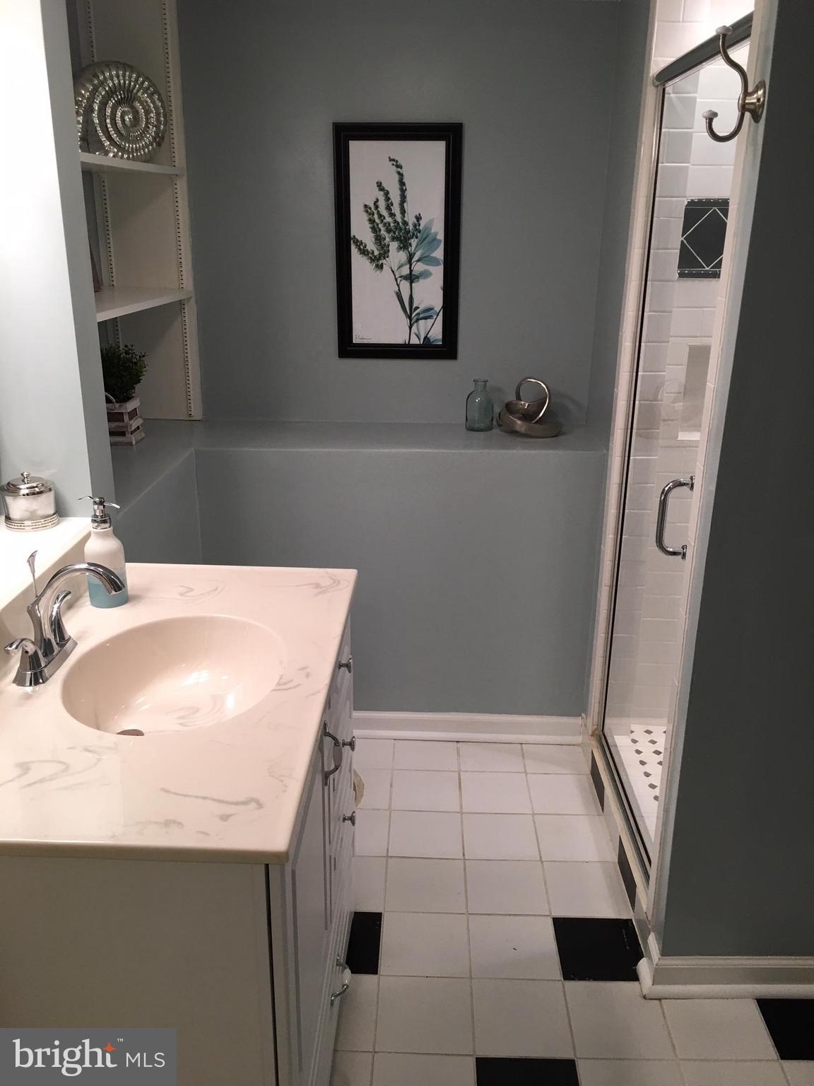 511 Mansfield Road Silver Spring, MD 20910 - Photo 24 of 29 a bathroom with a sink and a mirror