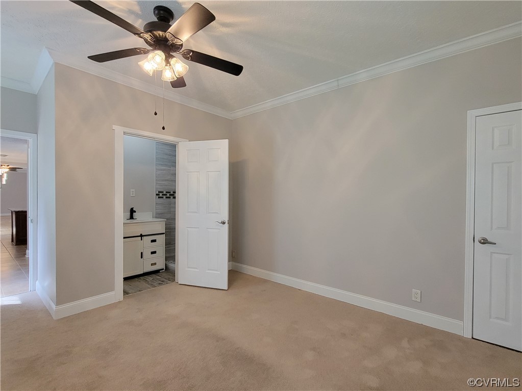 13569 Greenwood Road Glen Allen, VA 23059 - Photo 21 of 49 an empty room with closet and a ceiling fan