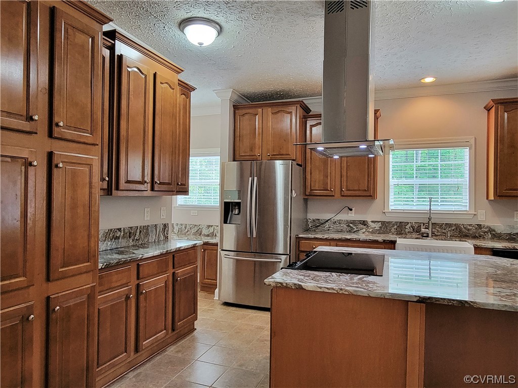 13569 Greenwood Road Glen Allen, VA 23059 - Photo 6 of 49 a kitchen with stainless steel appliances granite countertop a refrigerator a oven a sink dishwasher and wooden cabinets with wooden floor