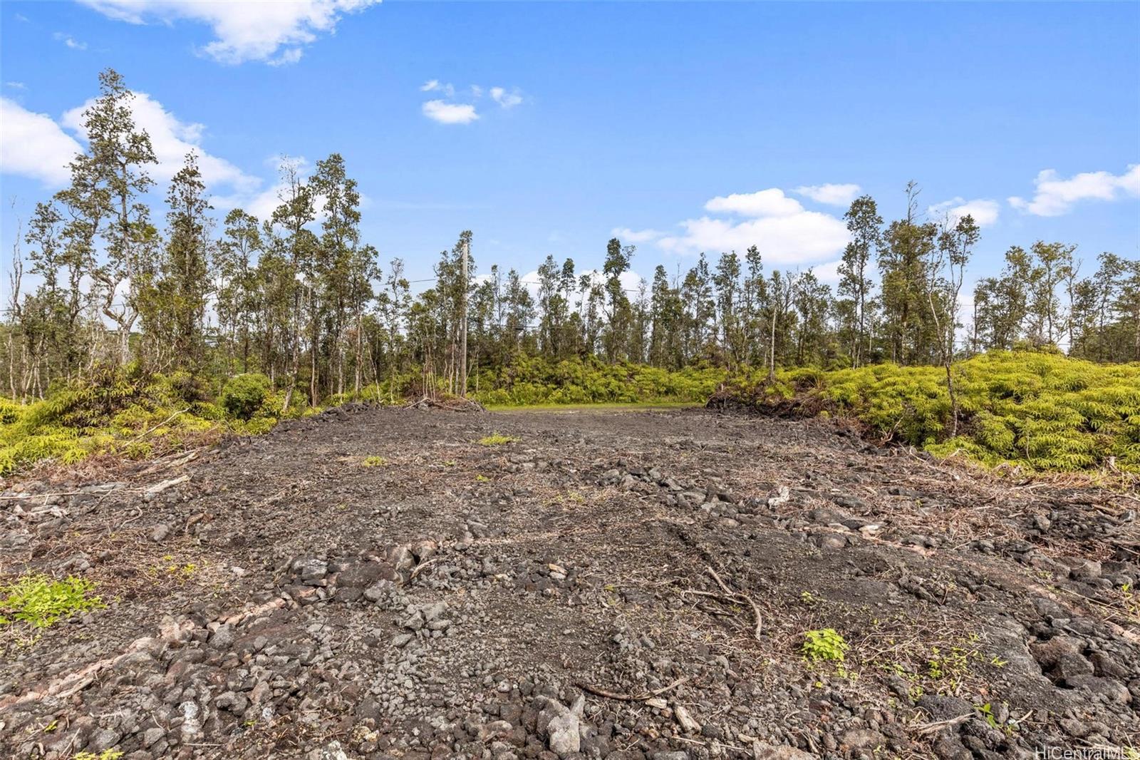 14-3440 Oahu Road, Unit LOT 917 Pahoa, HI 96778 - Photo 12 of 25 a view of a yard with a tree