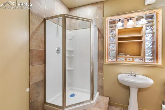 a view of an entrance