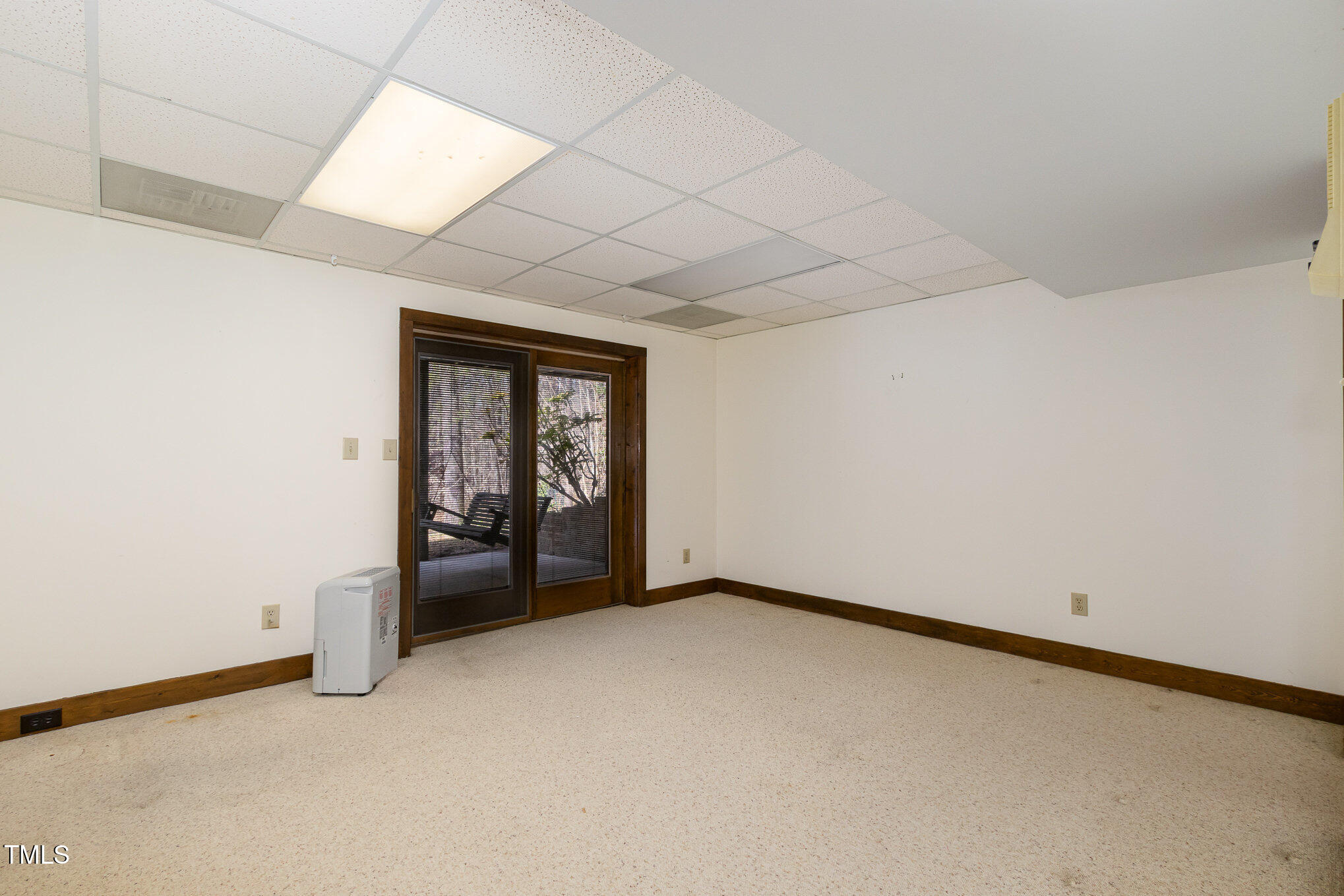 3514 Ridge Road Durham, NC 27705 - Photo 32 of 38 Bedroom with doors to the patio