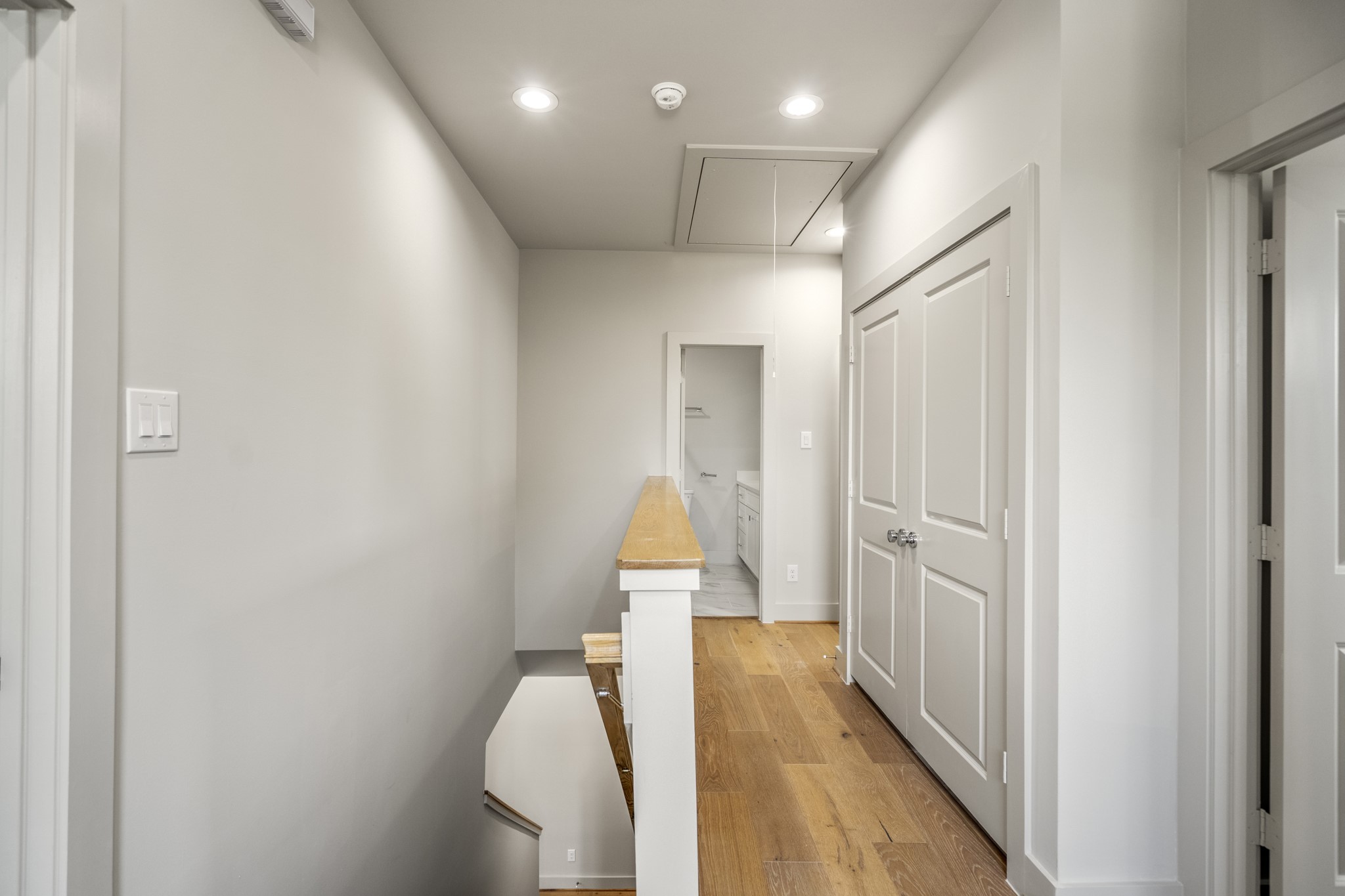 5229 Hillman Street, Unit A Houston, TX 77023 - Photo 23 of 50 a bathroom with a sink and mirror