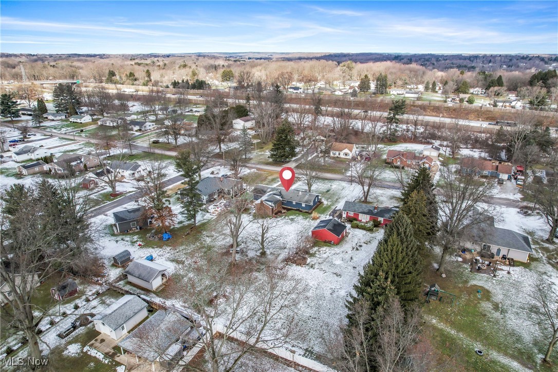 3210 Oser Road Norton, OH 44203 - Photo 3 of 47 View of snowy aerial view