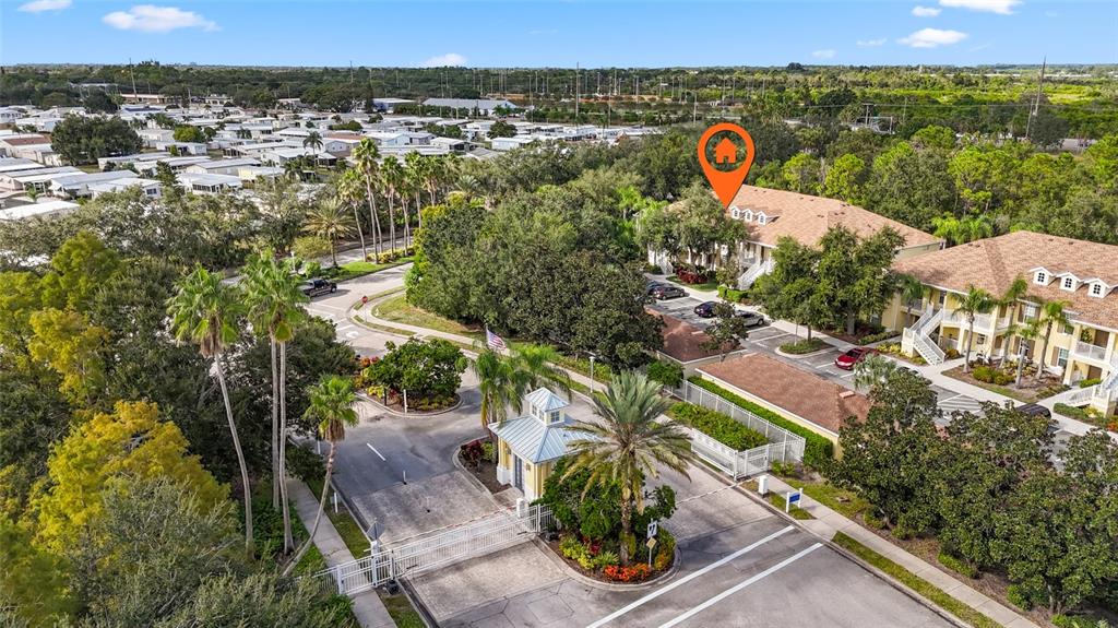 5511 Key W Place, Unit 5511 Bradenton, FL 34203 - Photo 9 of 39 an aerial view of multiple house