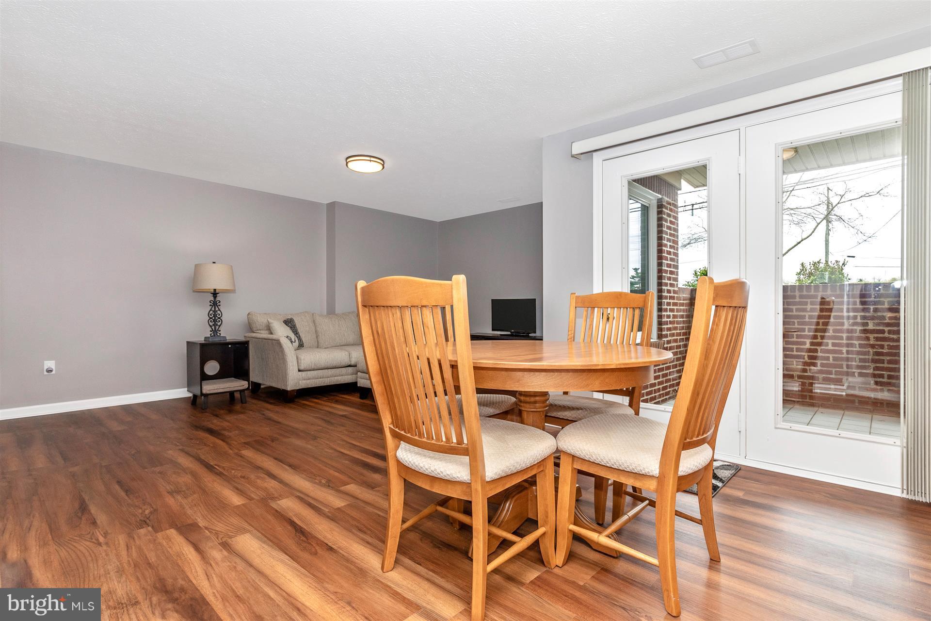 2102 Whitehall Road, Unit BA Frederick, MD 21702 - Photo 7 of 21 Dining room w/ French doors to patio