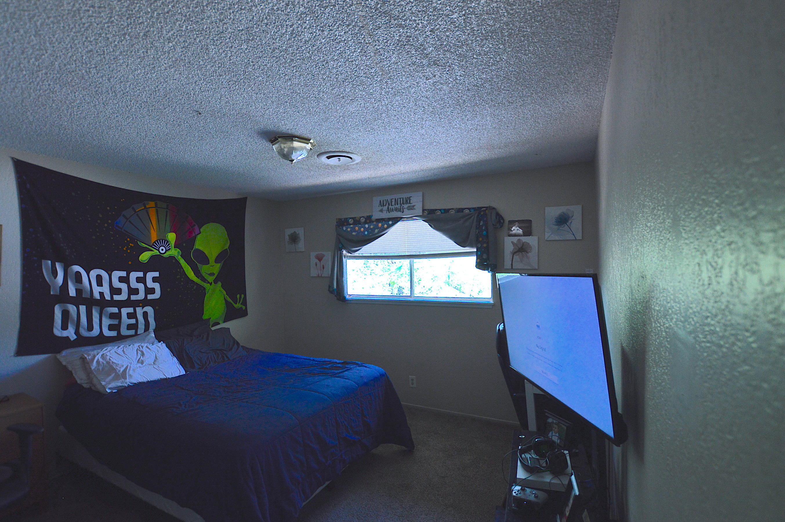 1005 Layton Road Redding, CA 96002 - Photo 9 of 17 a bedroom with a bed dresser and a window