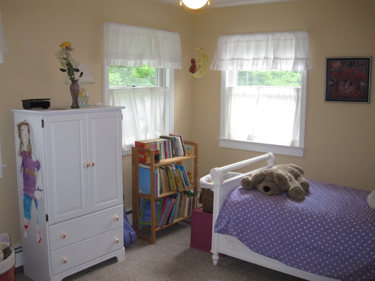 614 W Road Richmond, MA 01254 - Photo 15 of 19 a bedroom with a bed and a window
